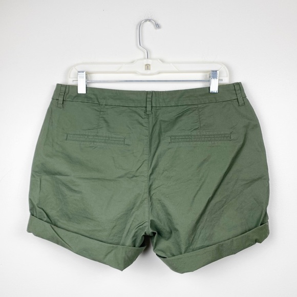 Old Navy Chino Shorts Green 10 - Picture 2 of 5